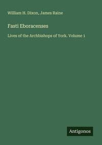 Produktbild: Fasti Eboracenses
