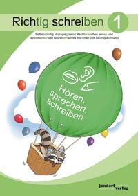 Produktbild: Richtig schreiben Band 1 (mit Silbengliederung)