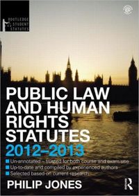 Produktbild: Jones, P: Public Law and Human Rights Statutes