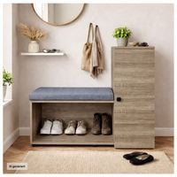 Produktbild: HTI-Living Schuhschrank mit Sitzbank Thekla Sonoma Schuhschrank mit Sitzbank Thekla Sonoma