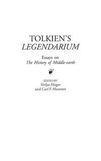Produktbild: Tolkien's Legendarium