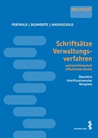 Produktbild: Schrifts&auml;tze Verwaltungsverfahren und Gerichtsbarkeit &ouml;ffentlichen Rechts