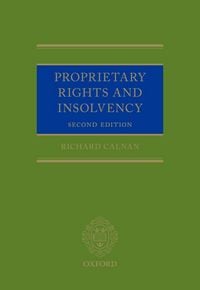 Produktbild: Proprietary Rights and Insolvency