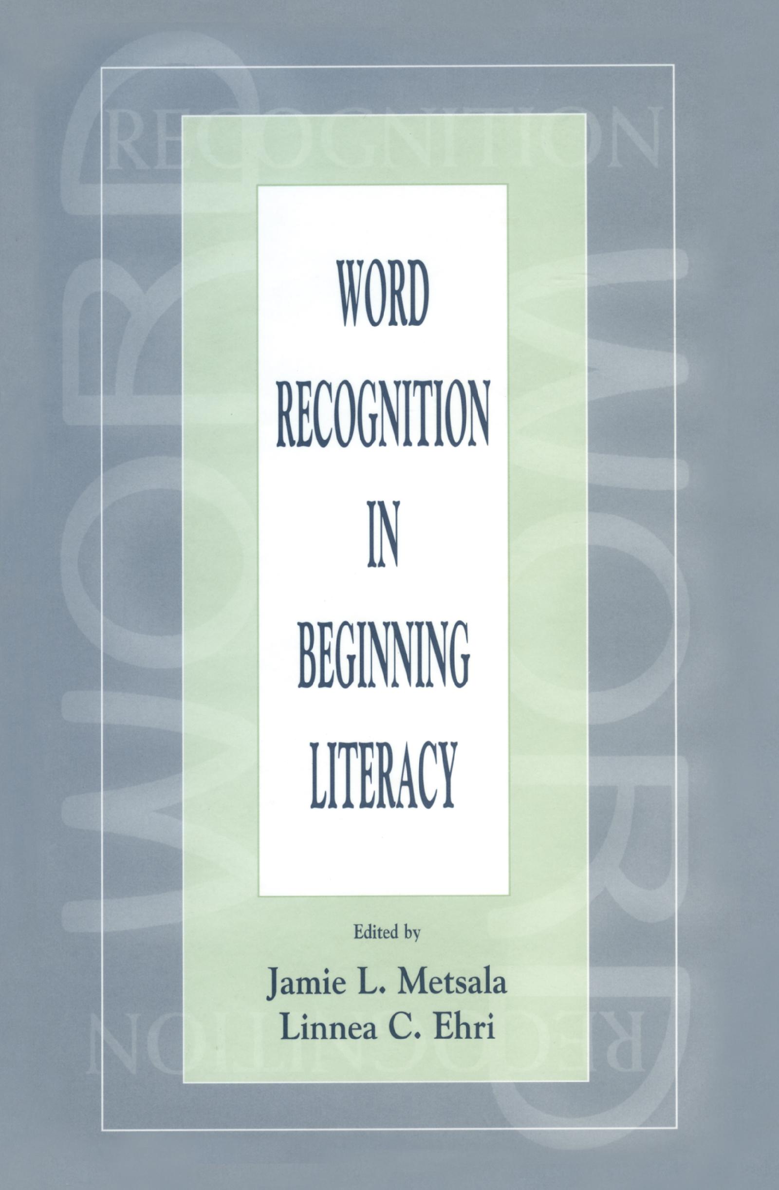 Produktbild: Word Recognition in Beginning Literacy