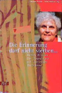 Produktbild: Die Erinnerung darf nicht sterben