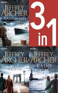 Produktbild: Jeffrey Archer, Die Kain-Saga 1-3: Kain und Abel/Abels Tochter/ - Kains Erbe (3in1-Bundle) -