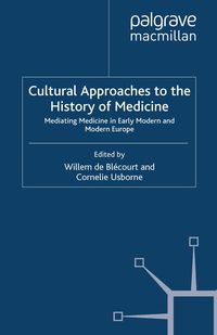 Produktbild: Cultural Approaches to the History of Medicine