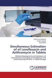 Produktbild: Simultaneous Estimation of of Levofloxacin and Azithromycin in Tablets