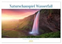Produktbild: Naturschauspiel Wasserfall: Europas flie&szlig;ende Kunstwerke (Wandkalender 2026 DIN A2 quer), CALVENDO Monatskalender