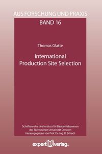 Produktbild: International Production Site Selection