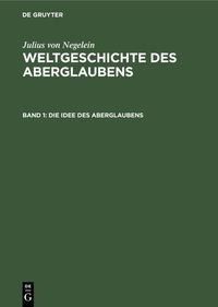 Produktbild: Die Idee des Aberglaubens