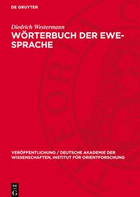 Produktbild: W&ouml;rterbuch der Ewe-Sprache