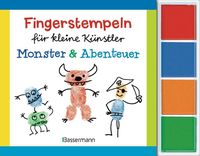 Bild vom Artikel Fingerstempeln für kleine Künstler-Set - Monster und Abenteuer vom Autor Norbert Pautner