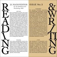 Produktbild: Reading & Writing. 25 Manifestos