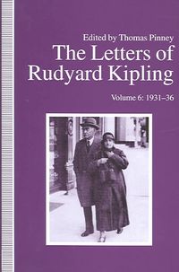 Produktbild: The Letters of Rudyard Kipling V6 1931-36