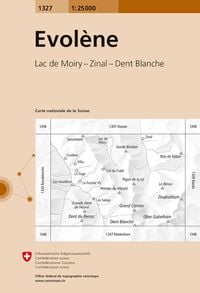Produktbild: Swisstopo 1 : 25 000 Evolène