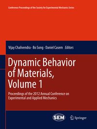 Produktbild: Dynamic Behavior of Materials, Volume 1
