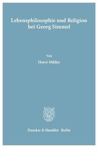 Produktbild: Lebensphilosophie und Religion bei Georg Simmel.
