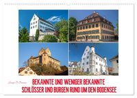 Produktbild: Bekannte und weniger bekannte Schl&ouml;sser und Burgen rund um dem Bodensee (Wandkalender 2026 DIN A2 quer), CALVENDO Monatskalender