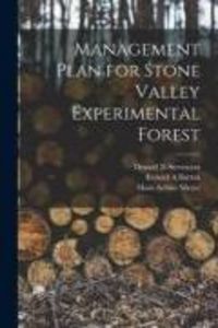 Produktbild: Management Plan for Stone Valley Experimental Forest [microform]