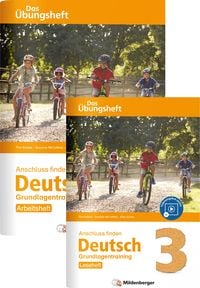 Produktbild: Anschluss finden Deutsch 3 - Das &Uuml;bungsheft - Grundlagentraining: Leseheft und Arbeitsheft