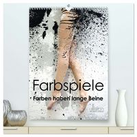 Produktbild: Farbspiele &ndash; Farben haben lange Beine (hochwertiger Premium Wandkalender 2026 DIN A2 hoch), Kunstdruck in Hochglanz