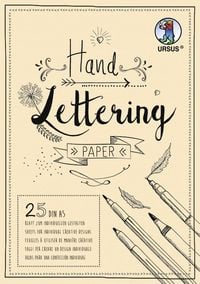 Produktbild: URSUS Handlettering Paper, DIN A5, creme
