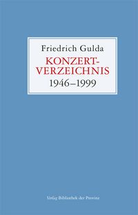 Produktbild: Konzertverzeichnis