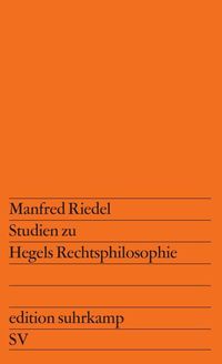 Produktbild: Studien zu Hegels Rechtsphilosophie