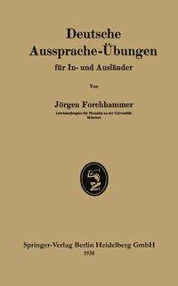 Produktbild: Deutsche Aussprache-&Uuml;bungen f&uuml;r In- und Ausl&auml;nder