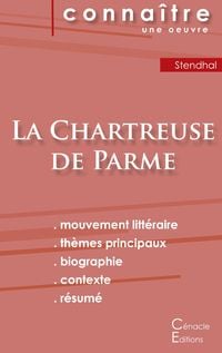 Produktbild: Fiche de lecture La Chartreuse de Parme de Stendhal (Analyse littéraire de référence et résumé complet)