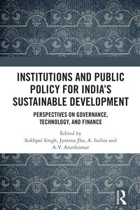 Produktbild: Institutions and Public Policy for India's Sustainable Development