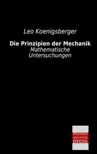 Produktbild: Die Prinzipien der Mechanik