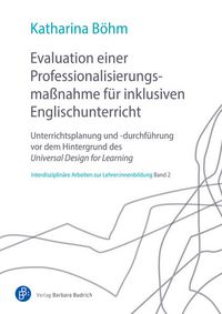 Produktbild: Evaluation einer Professionalisierungsma&szlig;nahme f&uuml;r inklusiven Englischunterricht