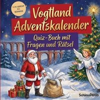 Produktbild: Vogtland-Adventskalender: Quiz-Buch mit Fragen und R&auml;tsel