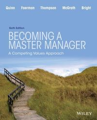 Produktbild: Becoming a Master Manager
