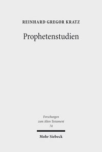 Produktbild: Prophetenstudien