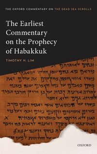 Produktbild: Earliest Commentary on the Prophecy of Habakkuk
