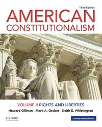 Produktbild: American Constitutionalism