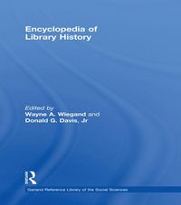 Produktbild: Encyclopedia of Library History