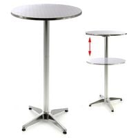 Produktbild: Stehtisch Bistrotisch Edelstahl Aluminium