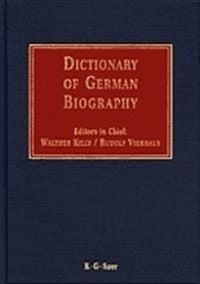 Produktbild: Dictionary of German biography / Dictionary of German biography. Complete