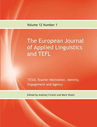 Produktbild: The European Journal of Applied Linguistics and TEFL Volume 12 Number 1
