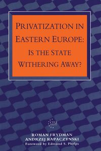 Produktbild: Privatization in Eastern Europe
