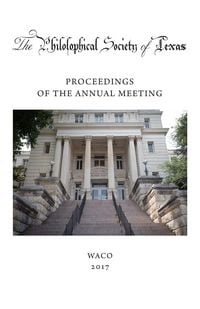 Produktbild: Philosophical Society of Texas, Proceedings of the Annual Meeting