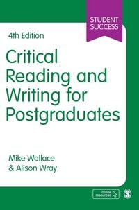 Produktbild: Critical Reading and Writing for Postgraduates