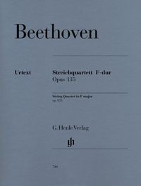 Bild vom Artikel Ludwig van Beethoven - Streichquartett F-dur op. 135 vom Autor Ludwig van Beethoven