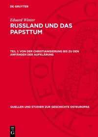 Produktbild: Von der Christianisierung bis zu den Anf&auml;ngen der Aufkl&auml;rung