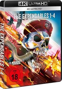 Produktbild: The Expendables 1-4 (4K Ultra HD) [4 BR4Ks]