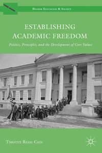 Produktbild: Establishing Academic Freedom
